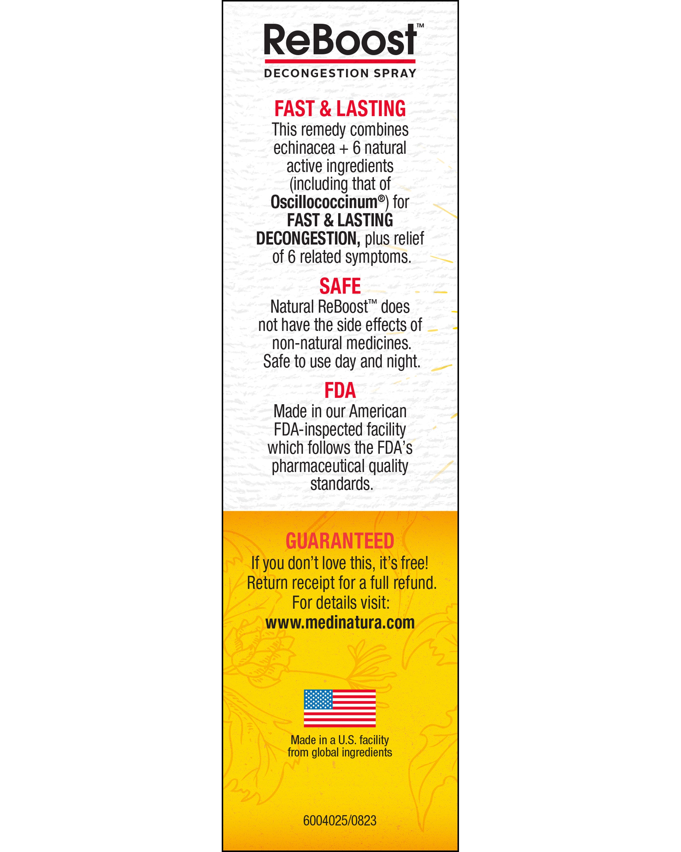 ReBoost Breathe Easy Decongestion Spray Guaranteed