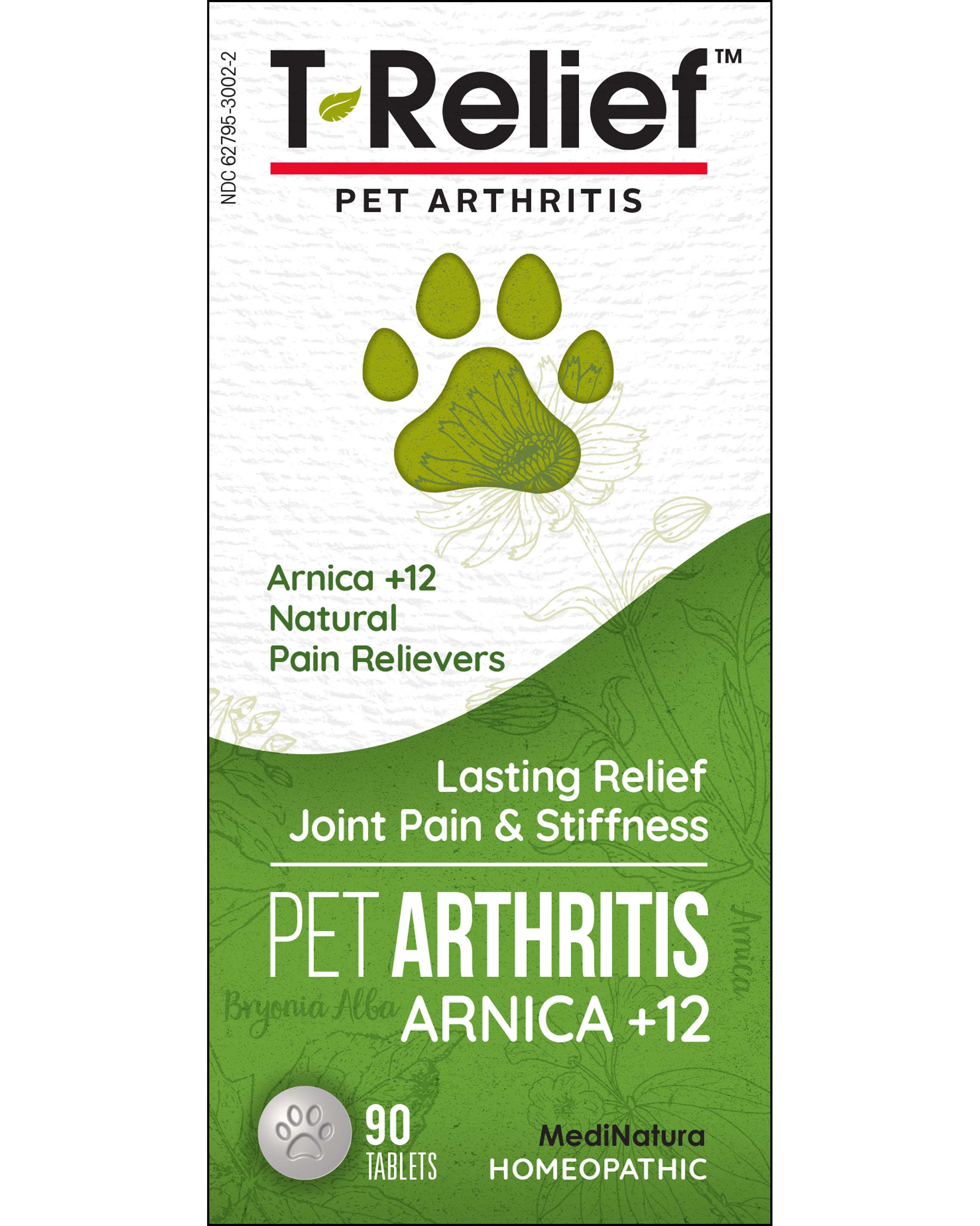 T-Relief PET Arthritis TABS 90ct Front