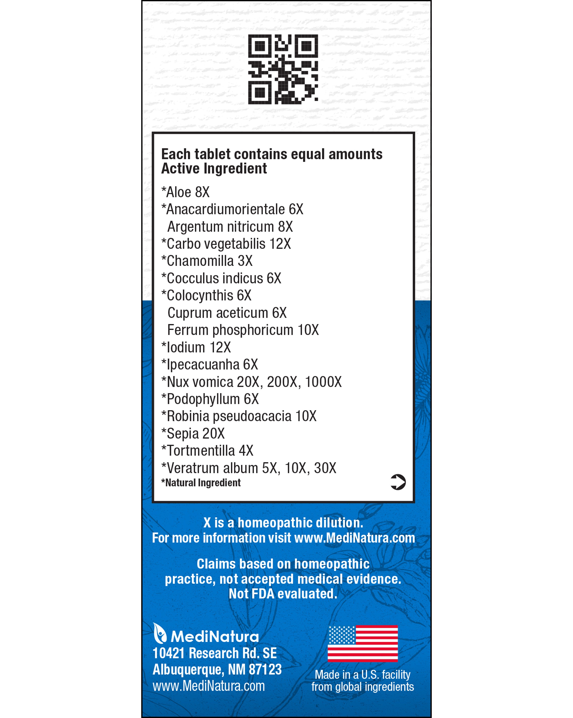 T-Relief PET Digestive TABS Ingredient