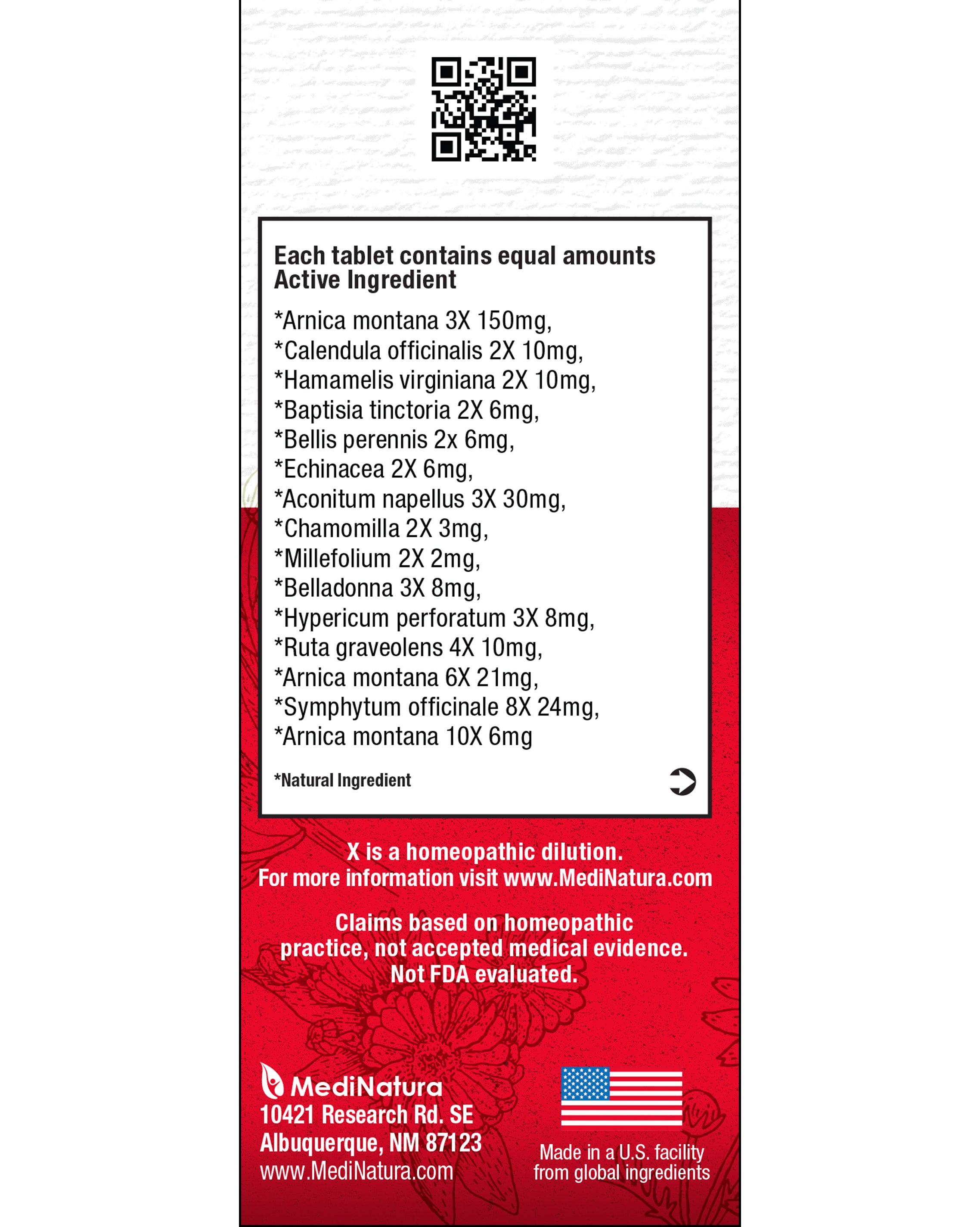 T-Relief PET Pain TABS Ingredient