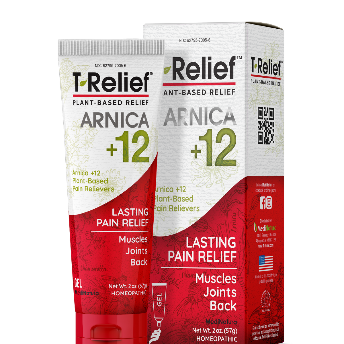 T-Relief Pain - 2oz Gel