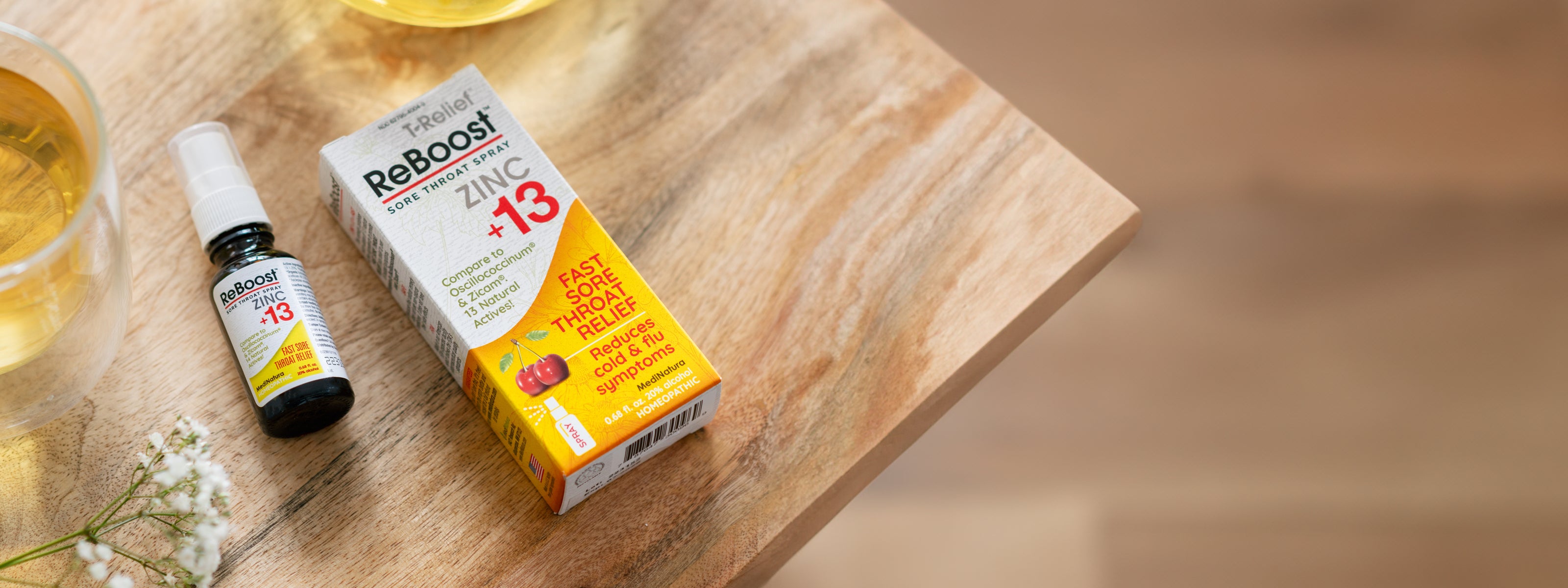 ReBoost sore throat spray